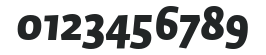 Auto1-BlackItalic numbers preview