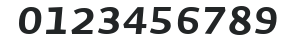 Auto1-BoldItalicSmCp numbers preview