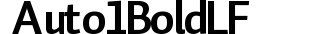Auto 1 Bold LF preview
