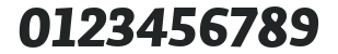 Auto2-BlackItalicLF numbers preview