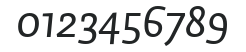 Auto2-Italic numbers preview