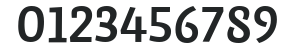 Auto3-BoldItalicLF numbers preview