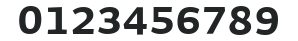Auto3-BoldSmCp numbers preview