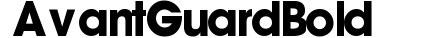 Avant Guard Bold preview