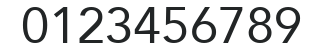 Avenir55Roman numbers preview