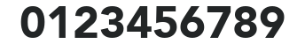 Avenir95-Black numbers preview