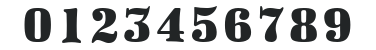 a_DodgerCncvDst Bold numbers preview
