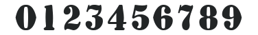a_DodgerFldDst Bold numbers preview