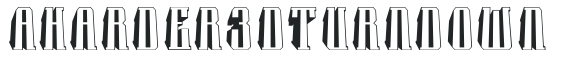 a_Harder3dTurnDown letters preview