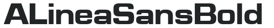 a_LineaSans Bold preview