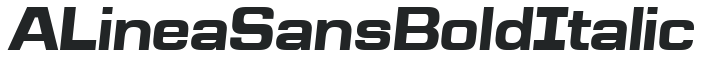 a_LineaSans Bold Italic preview