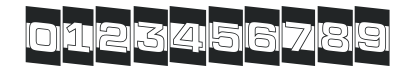 a_LineaSansCmB&WDn numbers preview