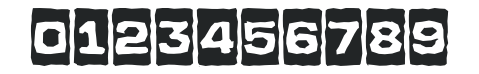 a_LineaSansCmBrk Bold numbers preview