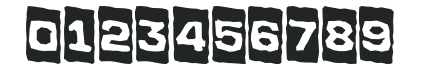a_LineaSansCmBrkDn Bold numbers preview