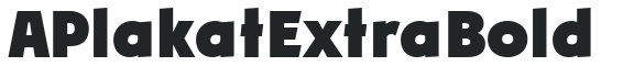 a_Plakat ExtraBold preview