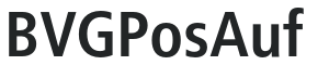 BVGPosAuf preview