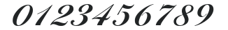 Ballantines Script EF Bold numbers preview