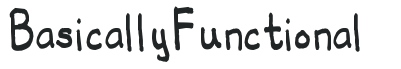 Basically Functional letters preview