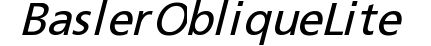 Basler Oblique  Lite preview