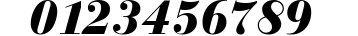 Bauer Bodoni CE Black Italic preview