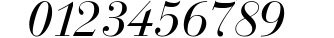 Bauer Bodoni CE Italic preview
