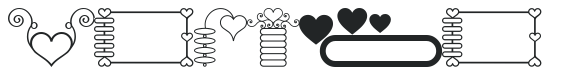 Be Mine letters preview