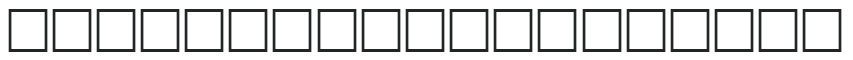BenjaminExp Regular letters preview