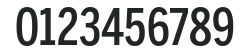 BentonSans Comp Medium numbers preview