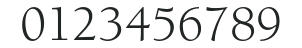 BerkeleyStd-Book numbers preview