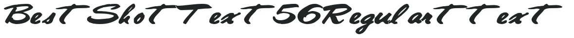 BestShotText56 Regular ttext preview