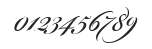 BickhamScriptFancy2 numbers preview