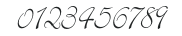 BickleyScriptStd numbers preview