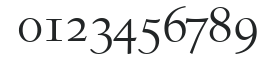 Birka SmallCaps numbers preview