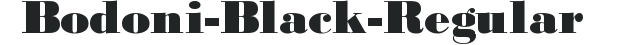 Bodoni-Black-Regular preview