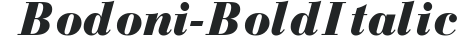 Bodoni-BoldItalic preview