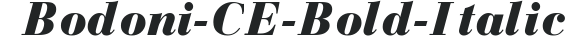 Bodoni-CE-Bold-Italic preview
