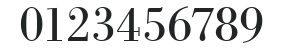Bodoni Antiqua URW numbers preview