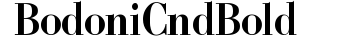 BodoniCnd-Bold preview