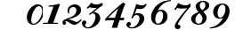 Bodoni Old Face BE Medium Italic Oldstyle Figures preview