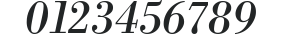 Bodoni SSi Italic preview