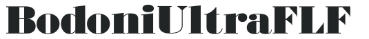 BodoniUltraFLF letters preview
