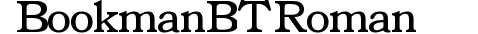 Bookman BT Roman preview