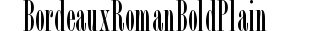 Bordeaux Roman Bold Plain preview