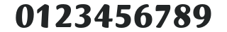 BriemScriptStd-Black numbers preview
