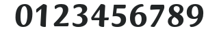 BriemScriptStd-Bold numbers preview