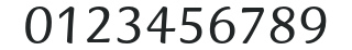 BriemScriptStd-Regular numbers preview