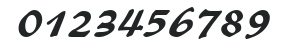 Brushstroke 35 Normal numbers preview