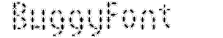 BuggyFont preview