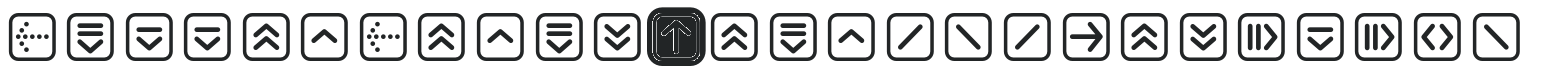 ButtonBonus-RoundedPositive letters preview
