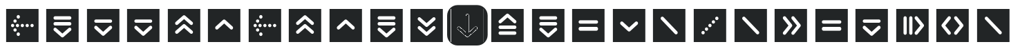 ButtonBonus-SquareNegative letters preview